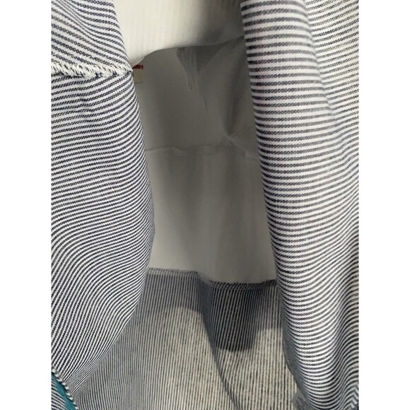 Andree By Unit Brandi Woven Tiered Rick Rack Trim Striped Tank Top - Picture 9 of 11